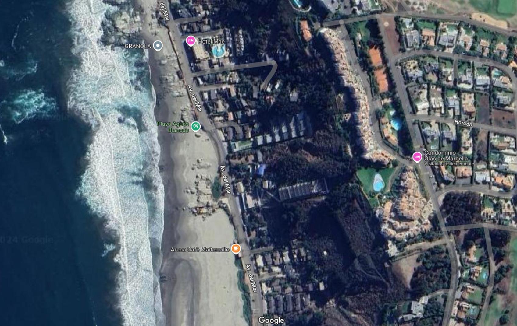 Apartamento Maitencillo - Marbella, Depto Olas Marbella 4d Y 3b Vista Panoramica Full Servicios Valparaíso